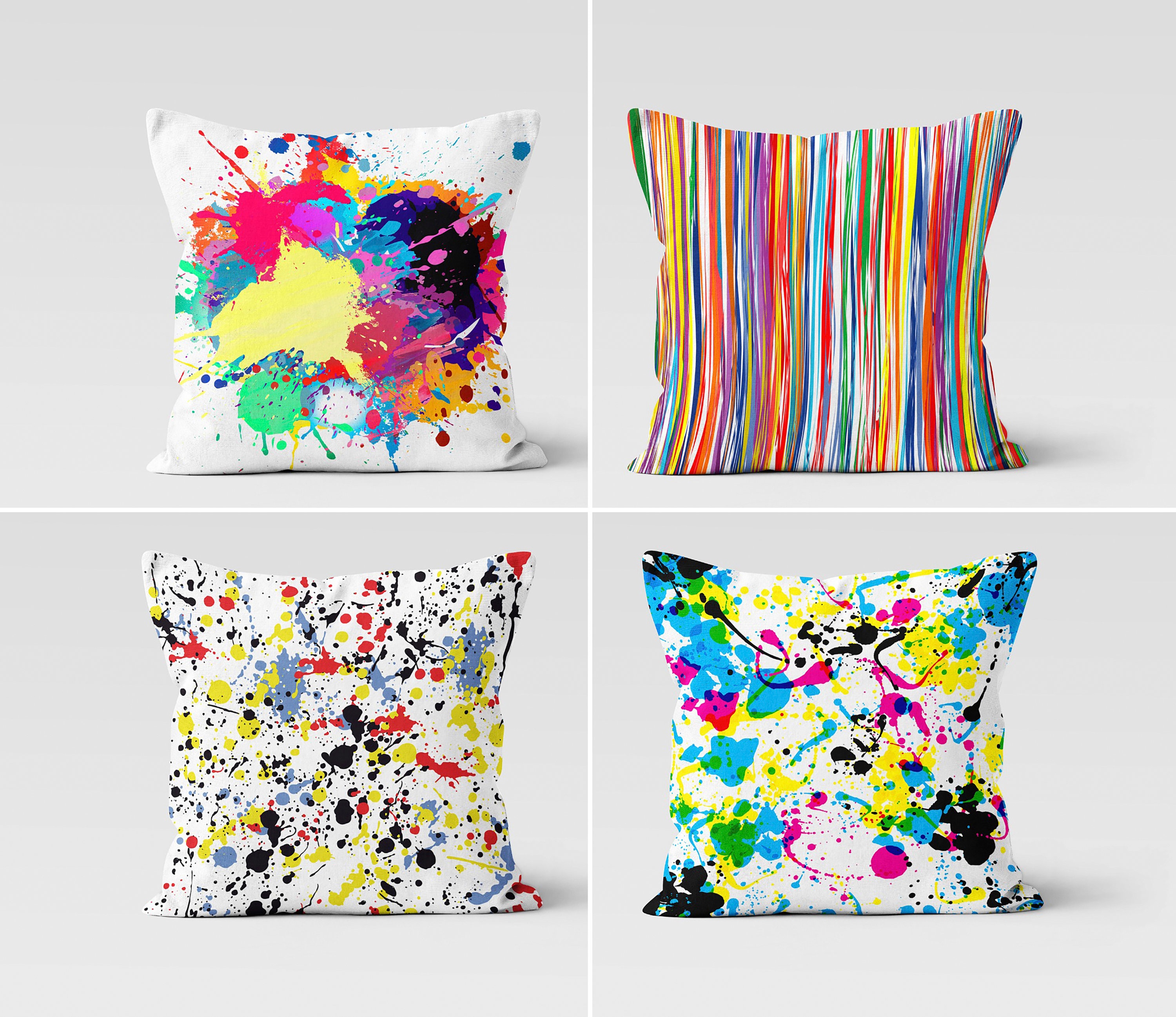Miniature Painting Accessories For Artist Painter Artist Art Lover  Miniature Painting Brush Throw Pillow, 18x18, Multicolor