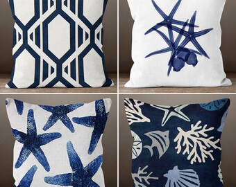 beach house throw pillows