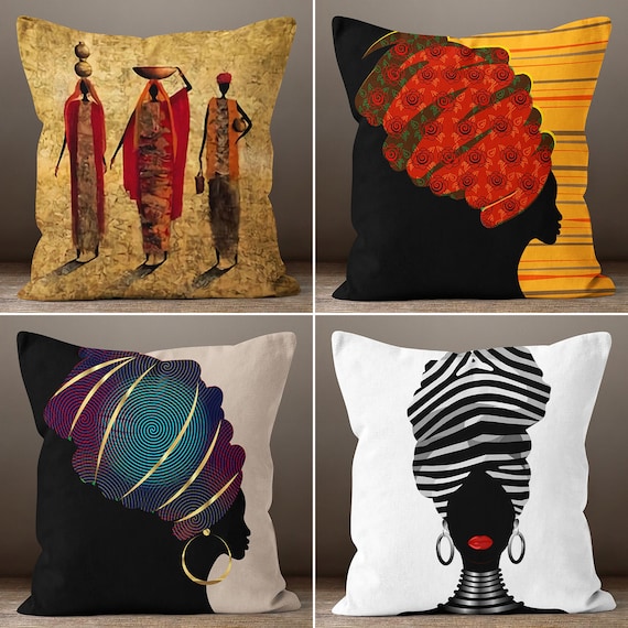 Black people pillow case sales