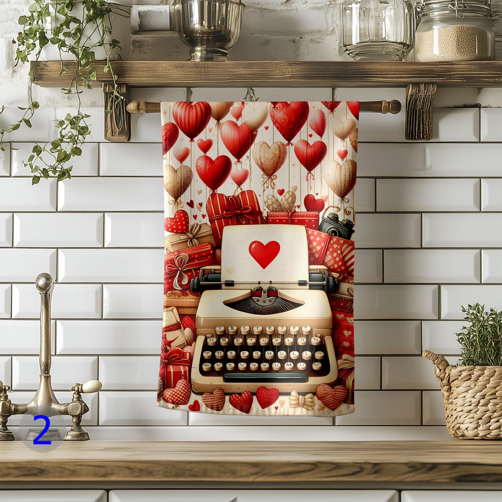 "The Best Is Yet To Come" Couple Kitchen Towels - Set Of 2, 16x24 Inch Waffle Weave, Engagement Or Wedding Gift 9 thumbnail image
