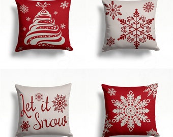 Grelucgo Navy Blue Towel Embroidered Christmas Snowflakes Pillow Case Cover 18×18 Inches let it Snow & Snowflakes Navy Set of 2 Grelucgo Navy Blue Towel Embroidered Christmas Snowflakes Pillow Case Cover 18×18 Inches let it Snow & Snowflakes Navy Set of 2