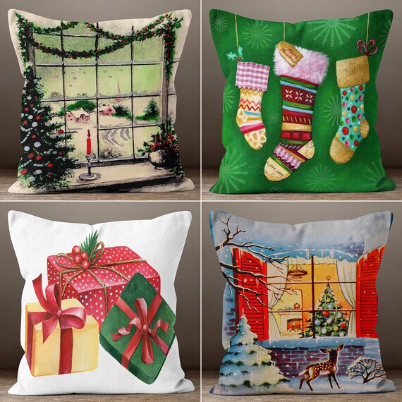 Christmas euro sham hotsell
