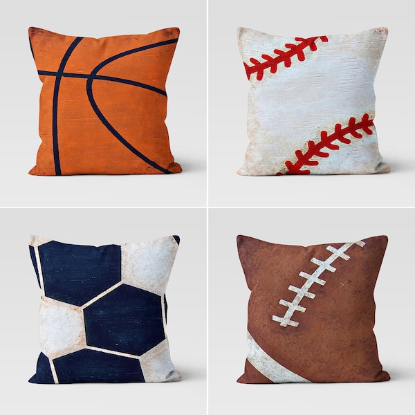 Baseball Pillow Etsy