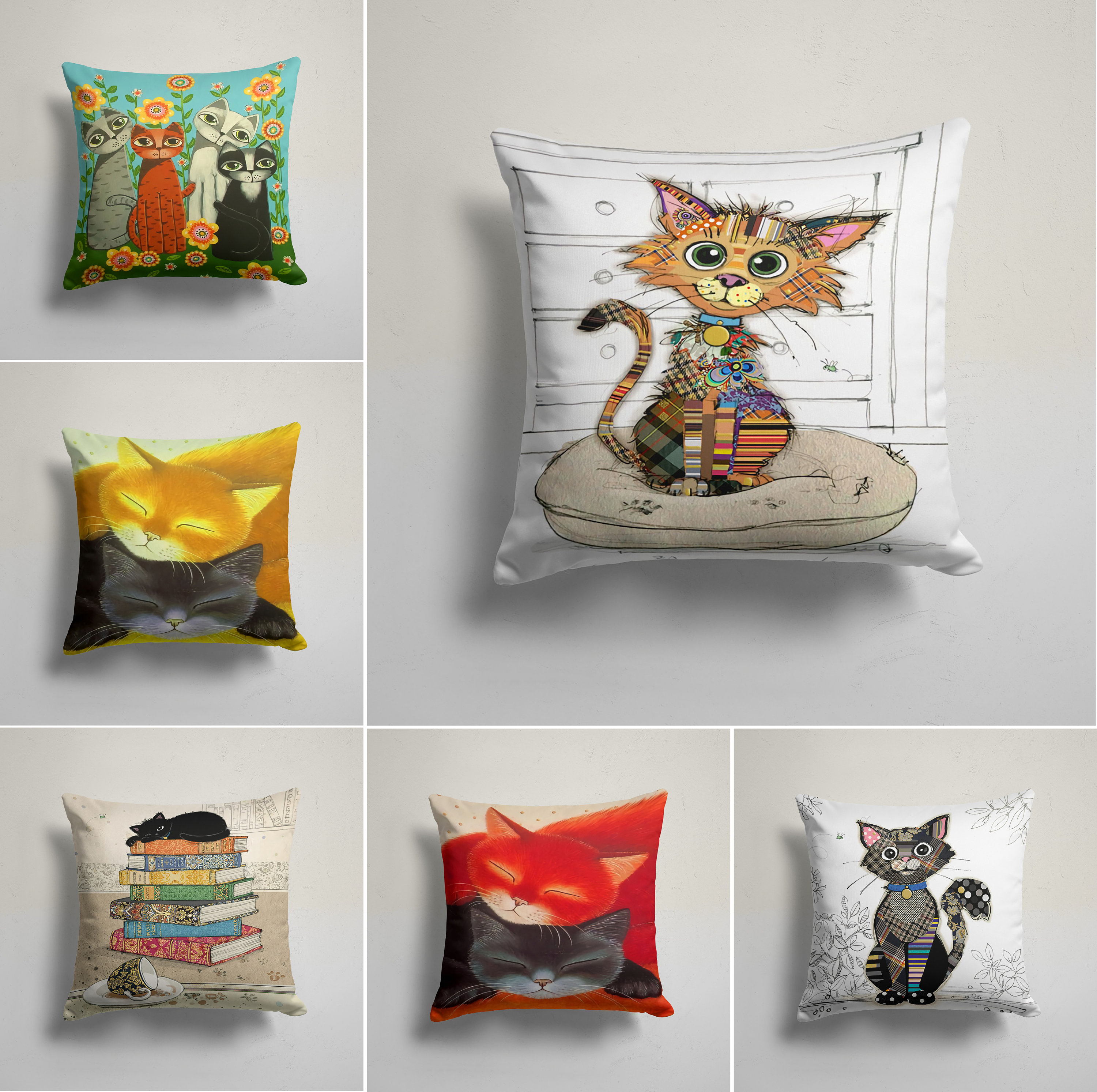 Etsy cat pillow discount
