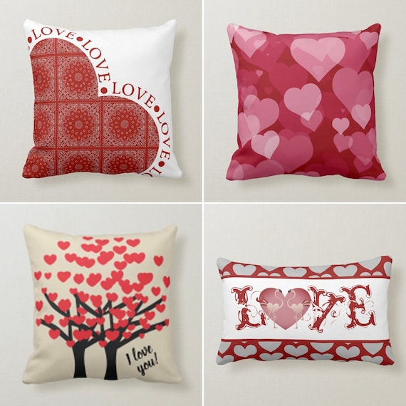 Colorlife Be My Valentine Love Stripes Throw Pillow Covers - Temu