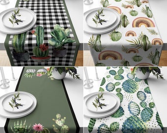 Ambesonne Succulent Table Runner Dining Room Kitchen Rectangular Runner Colorful Cactus Plants Illustration Exotic Flora Modern Boho Design 16 X 90 Champagne and Multicolor Ambesonne Succulent Table Runner Dining Room Kitchen Rectangular Runner Colorful Cactus Plants Illustration Exotic Flora Modern Boho Design 16 X 90 Champagne and Multicolor