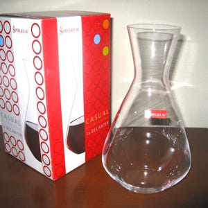 Spiegelau Glass Wine Decanter NIB