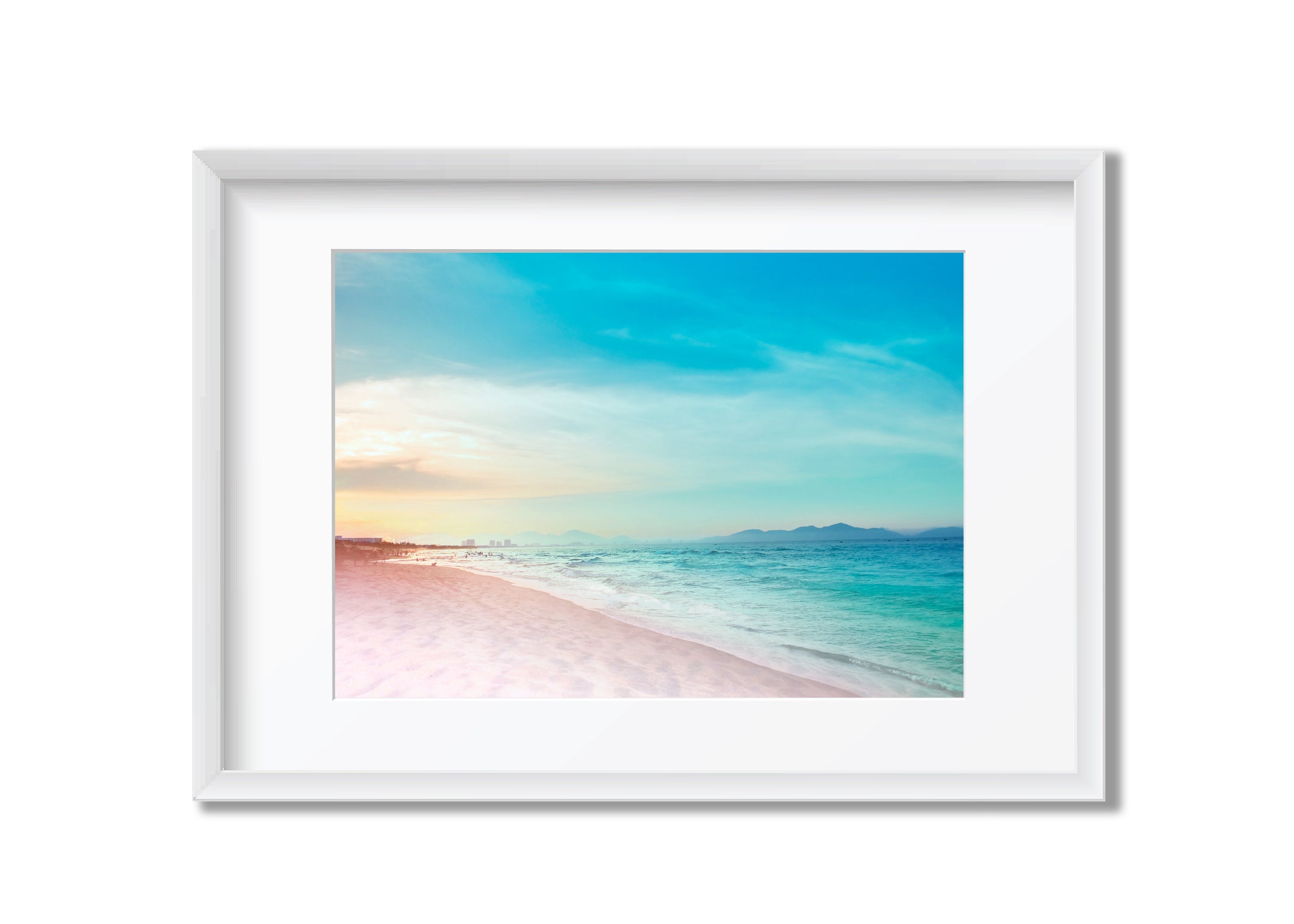 Impresión de playa / Arte de pared / Decoración del hogar / | Etsy