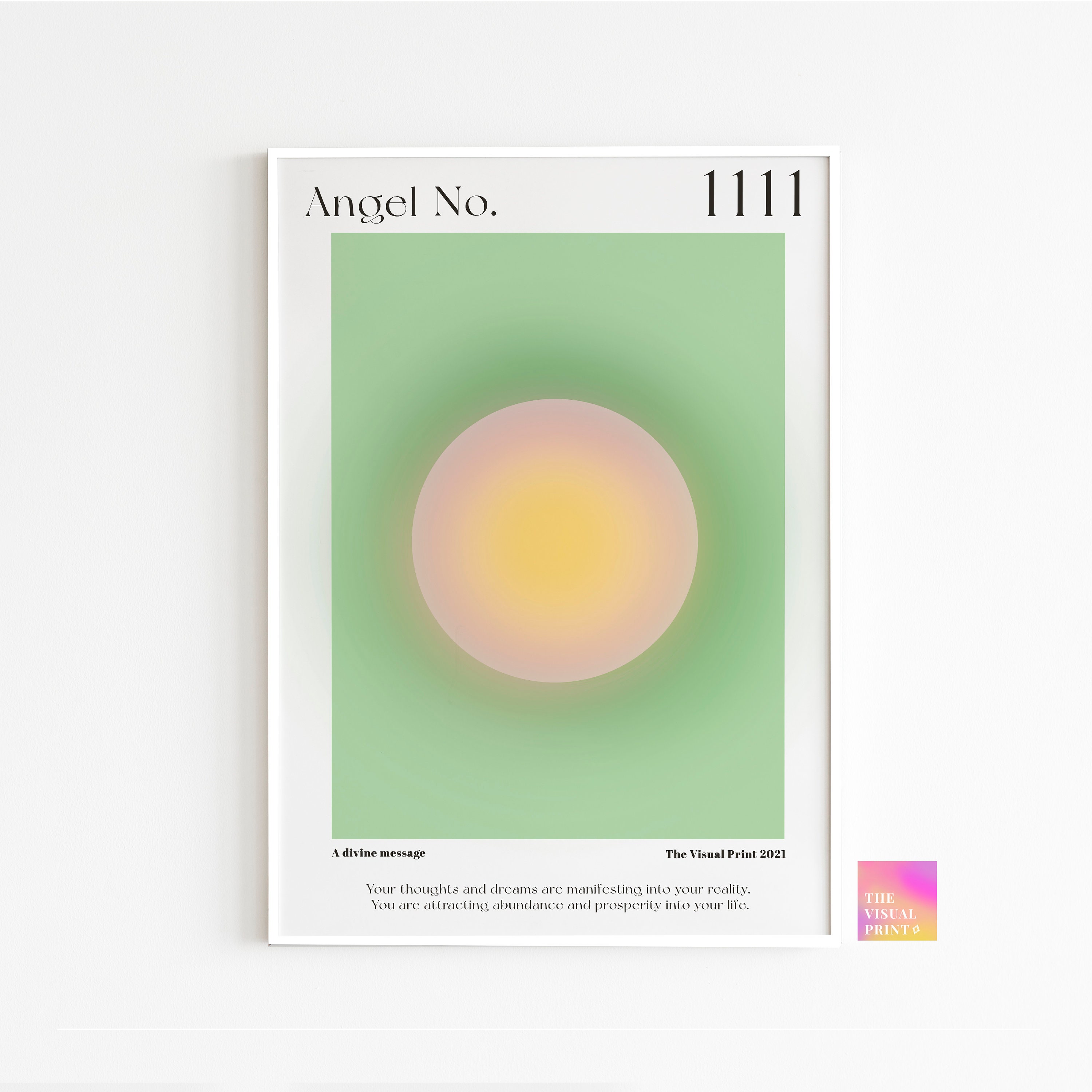 1111 Angel Number Poster - Etsy
