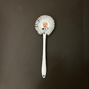 Anti Trump, Funny Anti Trump,Trump Toilet Brush, Anti Trump Gifts for Liberals, Funny Presidential Election Gag Gift,