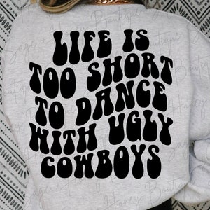 Ugly Cowboys | PNG | SVG | Digital Download | Western Designs | Groovy PNG