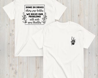 Aceleradores abiertos / Camiseta clásica unisex / Camisetas de autos / Camisetas de camiones