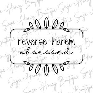 Harem inversé obsédé | SVG | PNG | Téléchargement numérique