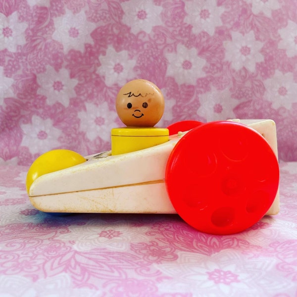 1970er Fisher Price Click n Clatter Baby Kinderspielzeug Vintage