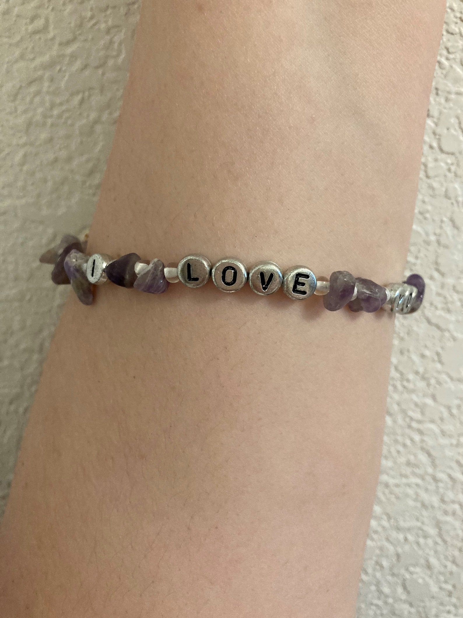 I Love You Bracelet Etsy