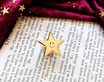 You're A Star Enamel Pin// Mini Star lapel pin, Cute gift, Brooch, Positivity gift, Space themed gift ideas, Stocking filler, Star themed.