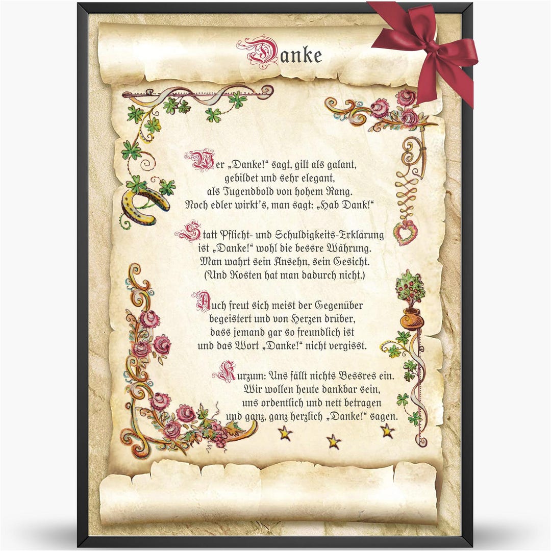 Gedicht Mit Geschenk