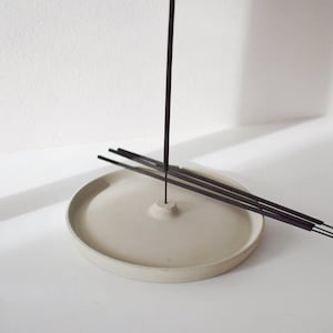 Large Incense holder, concrete incense Tray, Incense stick holder, Incense burner, Concrete Incense Burner, Minimalistic Incense Holder