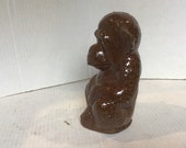 Vintage End of The Day Folk Art Sewer Tile Monkey