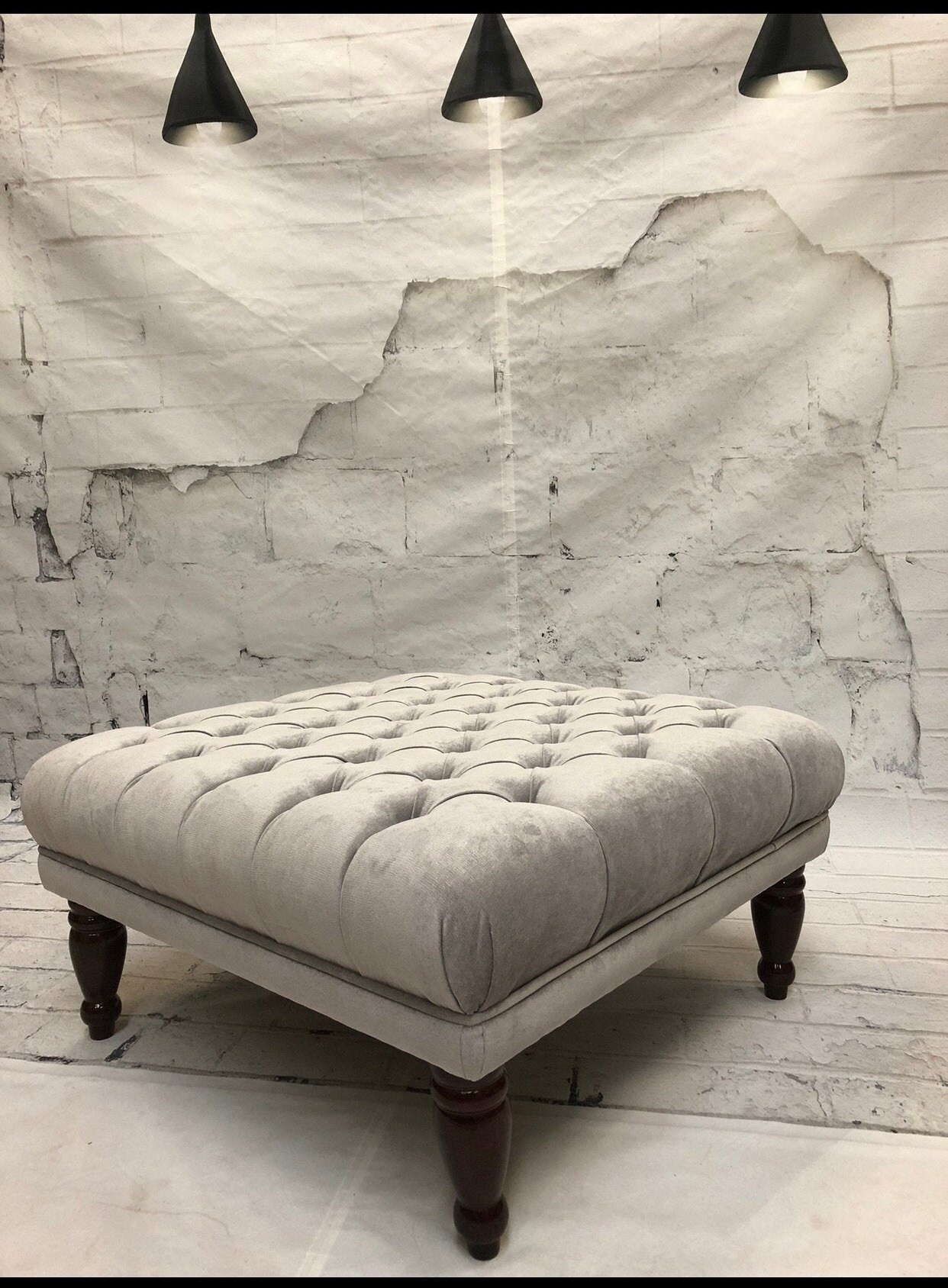 Footstool 34x34x16 Etsy