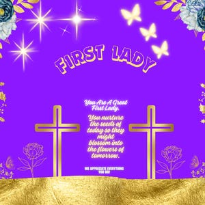 First Lady Pastor Wife Tumbler Wrap Pastor Wife Tumbler First Lady tumbler wrap PNG skinny tumbler wrap Pastor Wife PNG Pastor Wife Gift PNG