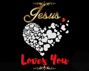 Jesus Te Ama Png, Jesus Te Ama Além Da Medida, Presente Cristão Para Ela, Download De Sublimação De Jesus, Arquivo Png De Jesus Para Sublimação