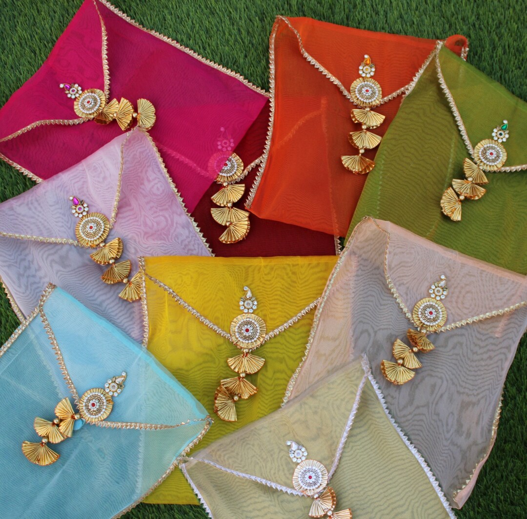 Assorted Saree Bags Indian Sari Covers Wedding Favors Etsy