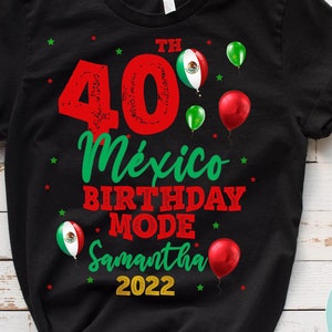 Mexico Shirt, Mexico Bday Mode, Mexico Birthday Trip, Mexico Trip, Beach Vacation, Cruisin Shirt, Cruise Birthday Shirt, Group Vacation Tee