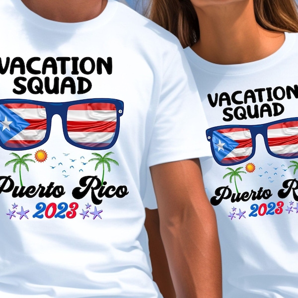 Puerto Rico Vacation Shirt Svg Etsy