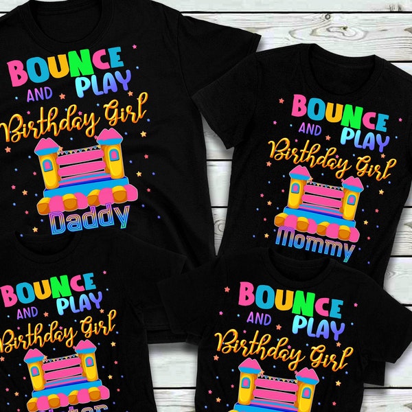 Bounce House Party, Jump Shirt, Jump Party, Trampoline Party, Bounce Party, Jump Birthday, Matching Shirt, Inflatable House, Let's Bounce