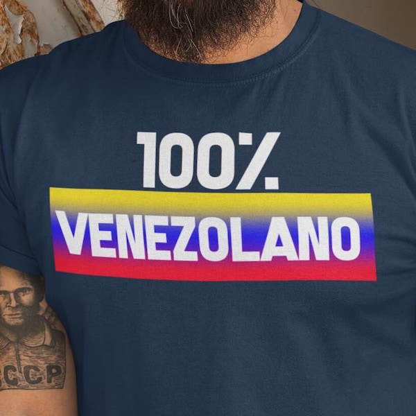 Venezuela Shirt, 100% Venezolano, Venezolano, Venezuela, Venezuelan Boy, Gift for Venezuelan, chico venezolano, Chamo, Venezuela Country