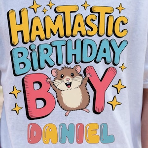 Hamtastic Birthday Boy, Cute Hamster Birthday Party, Funny Hamster Birthday Theme, Hamster Birthday Boy,  Fun Hamster Party, Hamtastic Party