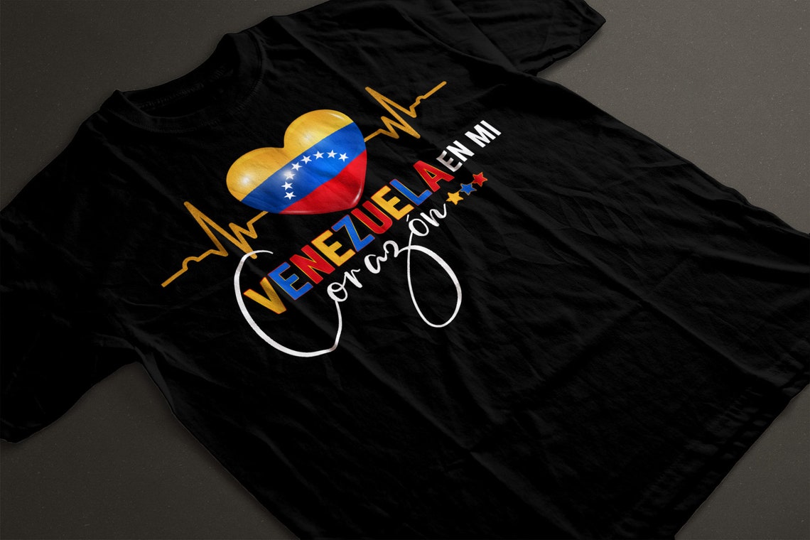 Venezuela En Mi Corazon Venezuela Gift for Venezuelan Etsy UK