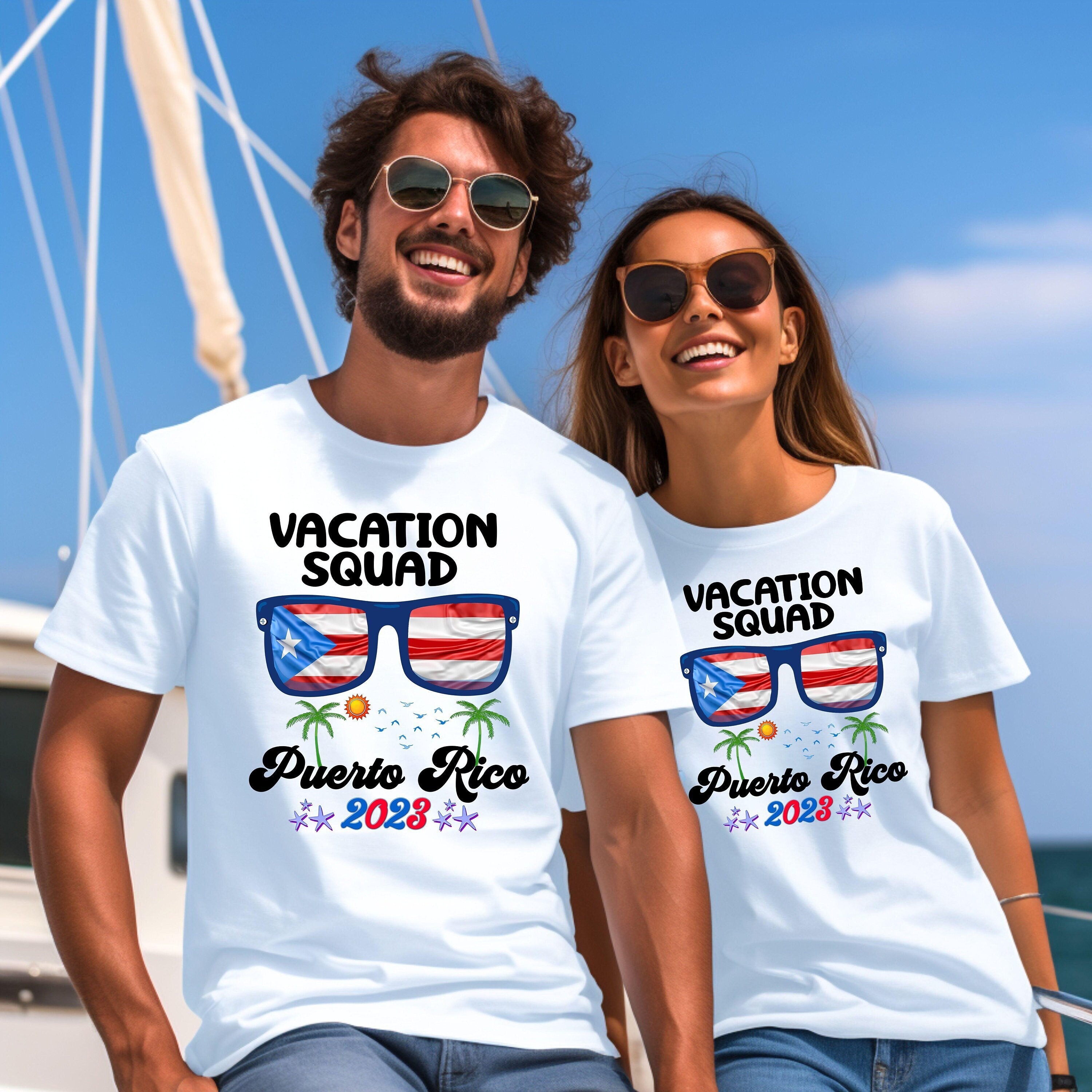 Puerto Rico T-Shirt Puerto Rican Flag Travel Vacation Pr Puerto Rico T-Shirt Puerto Rican Flag Travel Vacation Pr