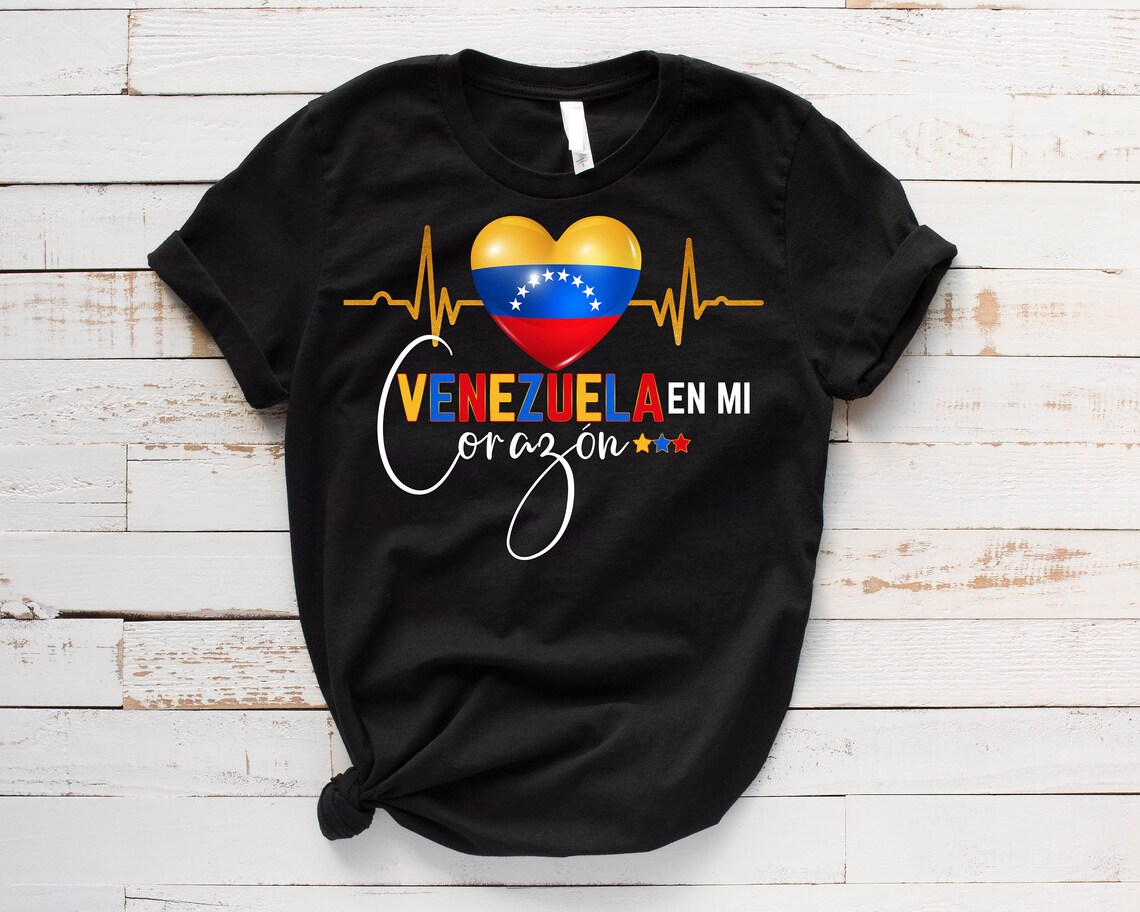 Venezuela En Mi Corazon Venezuela Gift for Venezuelan Etsy UK