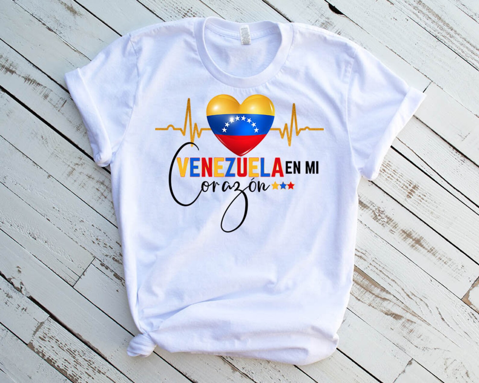 Venezuela En Mi Corazon Venezuela Gift for Venezuelan Etsy UK
