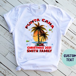 Punta Cana Shirt Custom Any Location Dominican Republic - Etsy