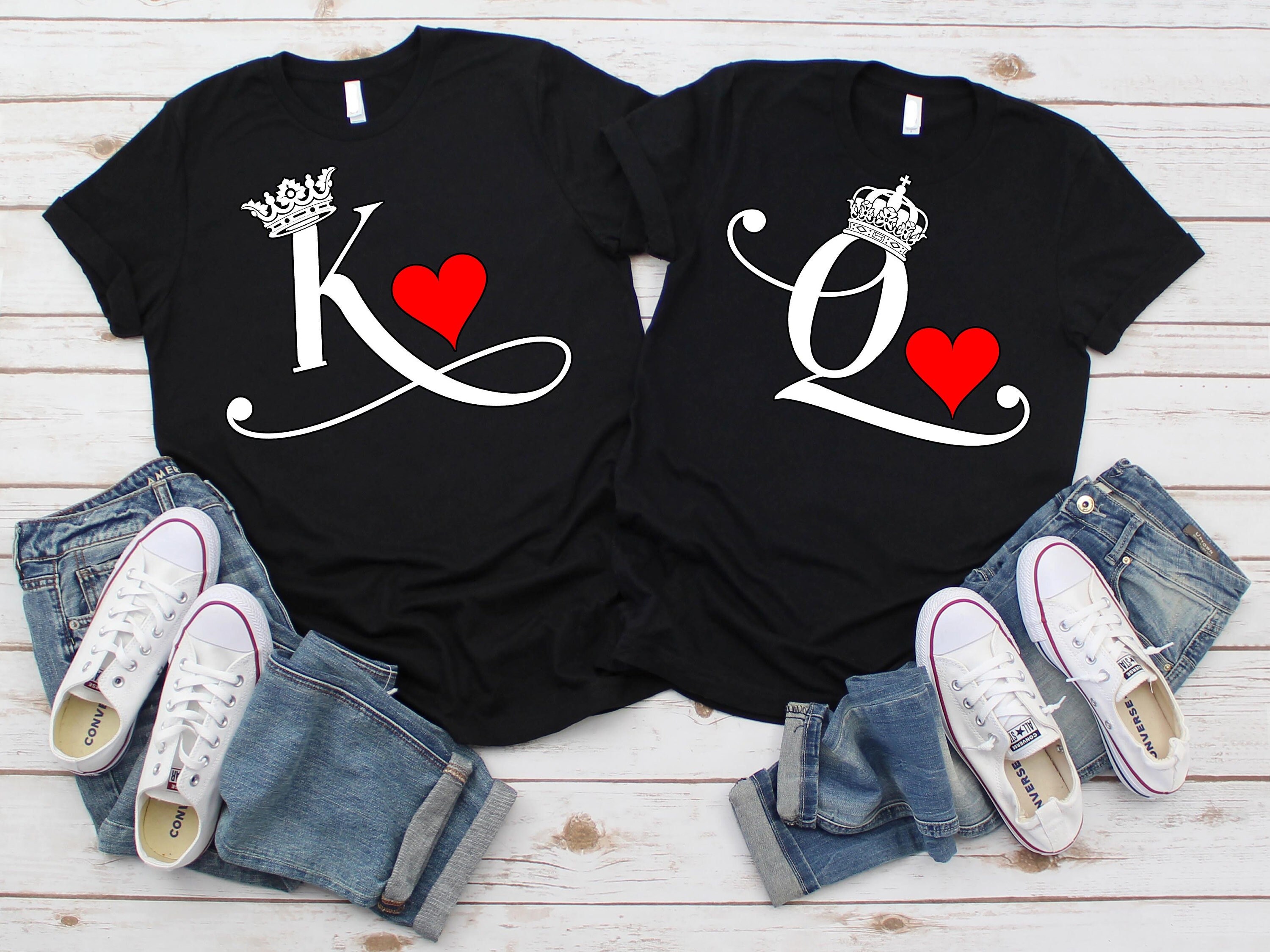 Sudaderas Para Parejas Novios King Queen Coronas 4