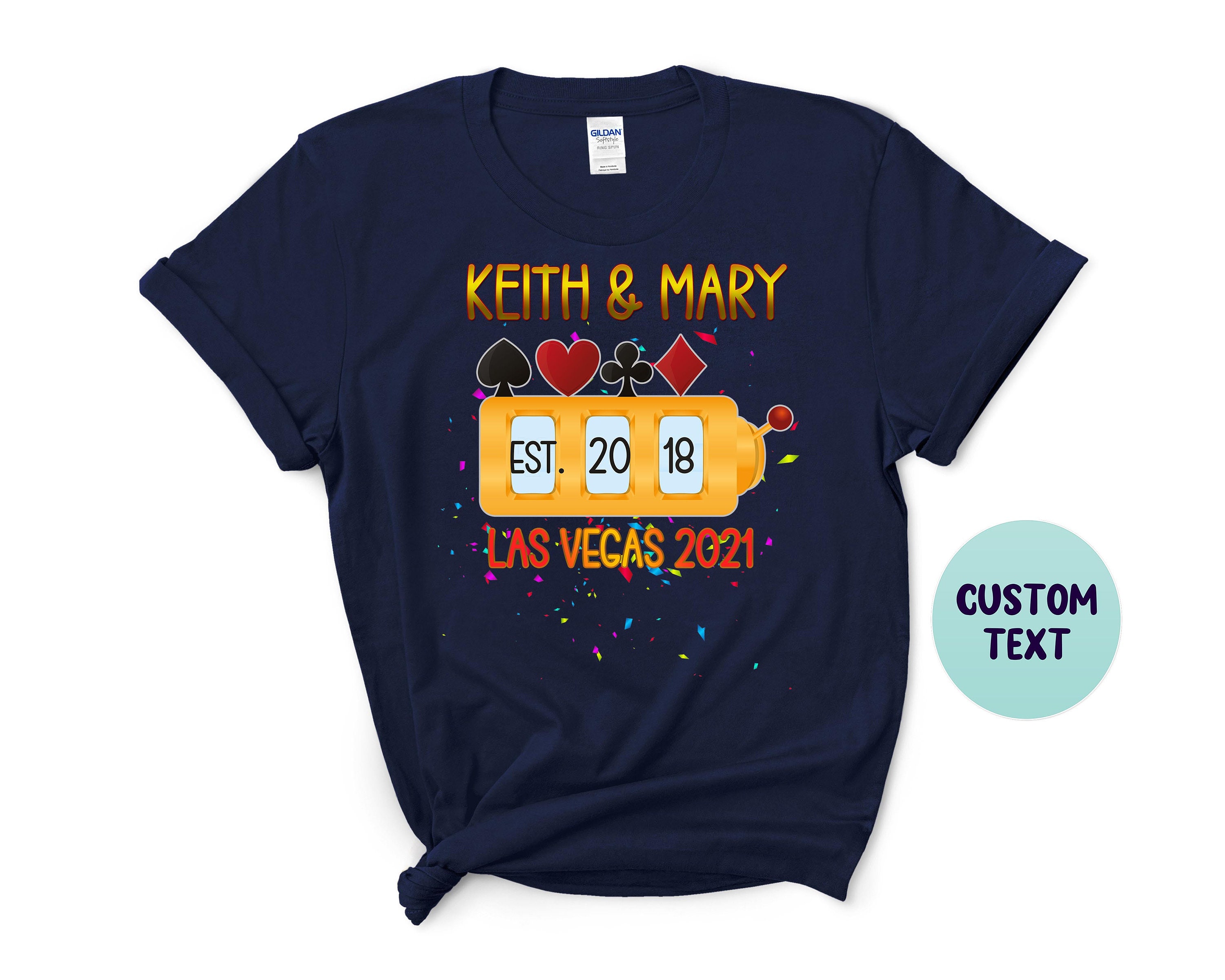 Las Vegas Shirt Las Vegas Anniversary Shirt Las Vegas | Etsy