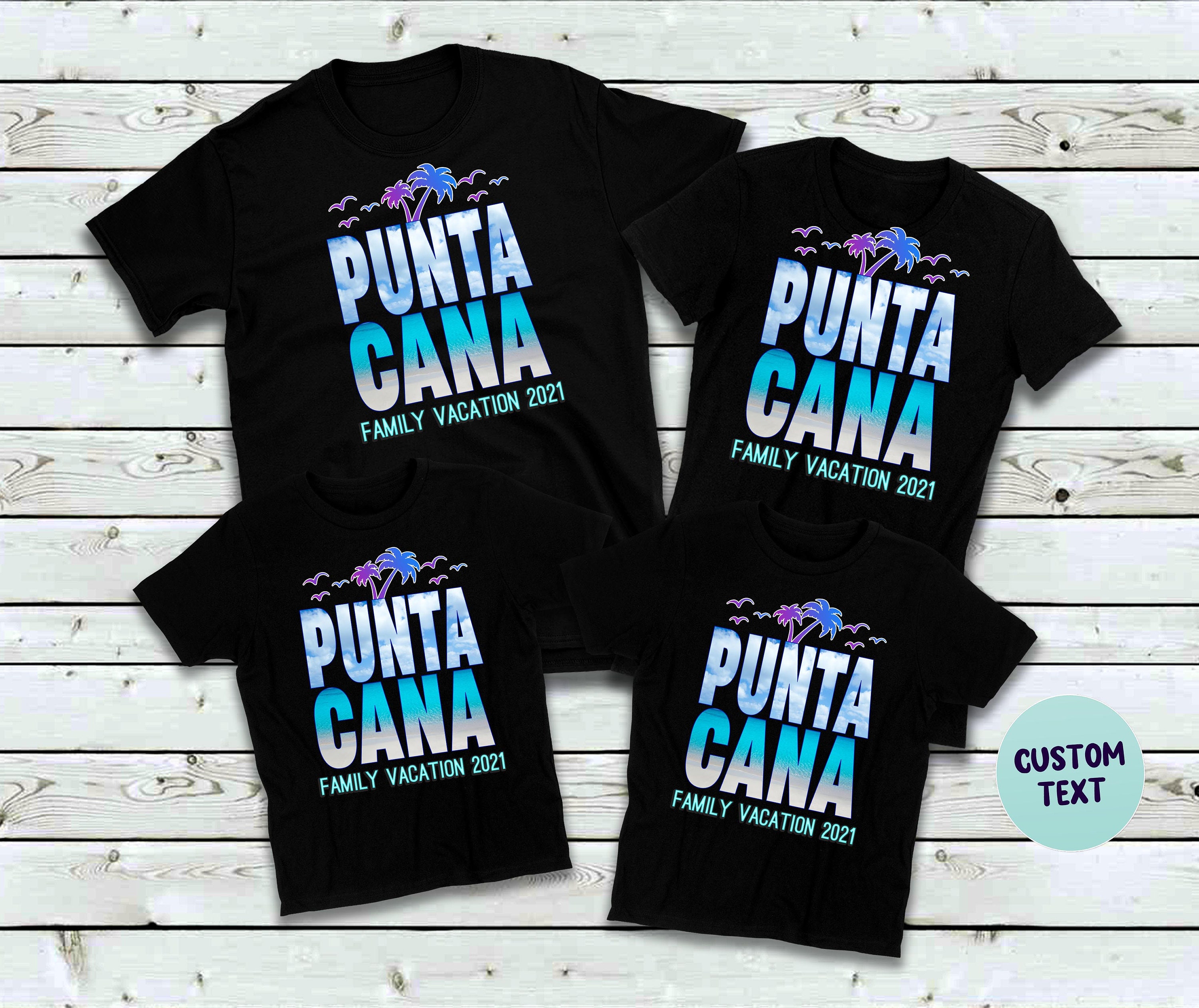 Punta Cana, Punta Cana Shirt, Punta Cana Vacation, Family Matching Shirt,  Group Matching, Punta Cana Travel, Dominican Republic Shirt - Etsy