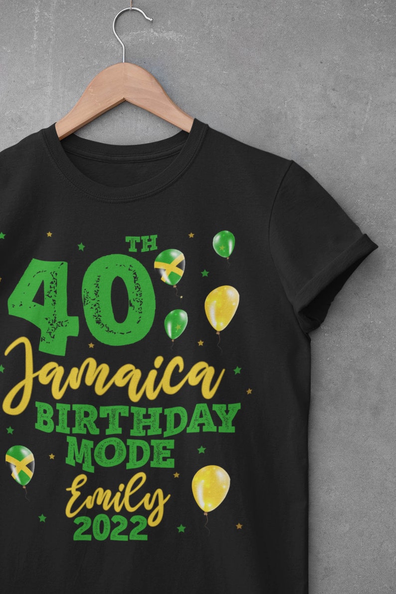 Jamaica Shirt Jamaica Birthday Mode Birthday Mode Girls - Etsy