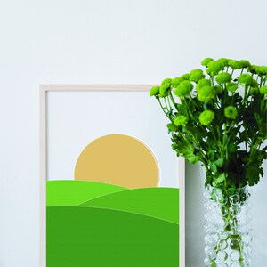 Green Landscape - Digital Download