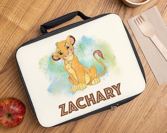 Custom Lion King Lunch Bag Personalized Lunch Bag Lion King Simba