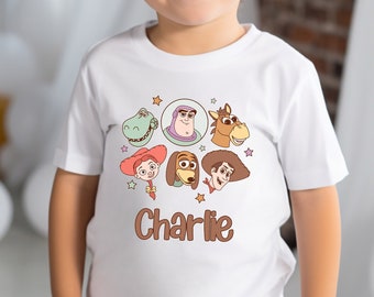 Custom Toy Story Birthday Shirt Personalized Birthday T Shirt Custom Toy Story Birthday Shirt Birthday Party Shirts Toddler Toy Story Bday