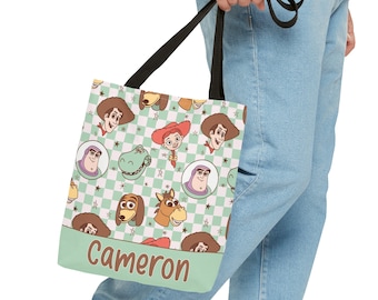 Toy Story Personalized Tote Bag, Toy Story Canvas ToteBag, Toy Story Gifts, Toy Story Diaper Bag, Toy Story Overnight Bag, Toy Story Tote