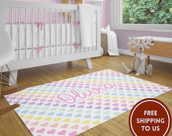 Girl Nursery Area Rug - Etsy