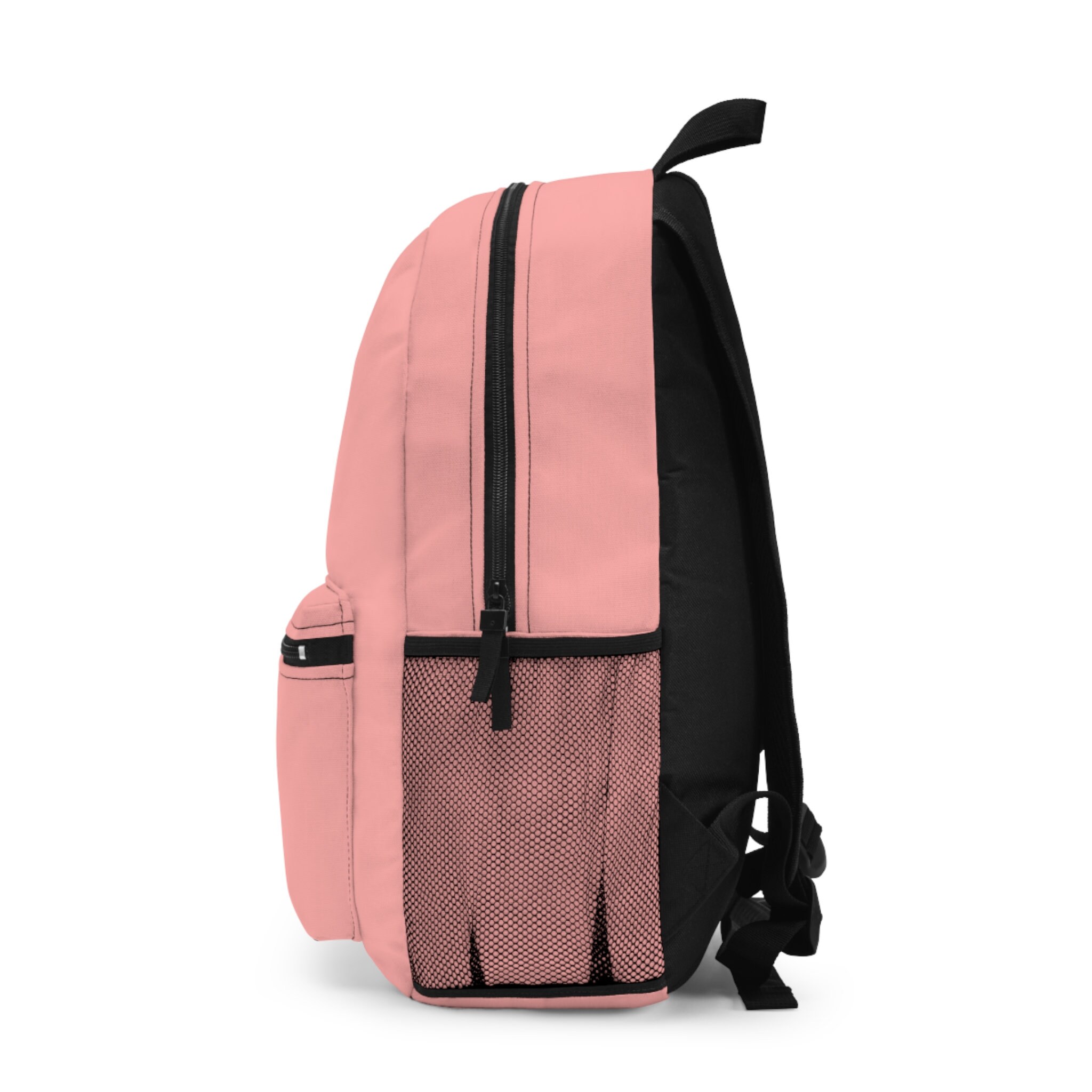 Custom Name Flower Girl Princess Initial Personalized Gift School Backpack