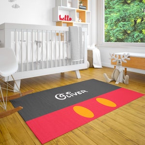 Mickey Mouse Rug, Mickey Mouse Room, Mickey Mouse Birthday, Mickey Mouse party, Mickey Mouse room, Mickey Mouse Decor, Mickey Mouse Nursery, Mickey Mouse Carpet