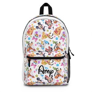 Custom Disney Park Backpack Personalized Bag Disney Trip Magic Kingdom Epcot bag personalized backpack Disney Gifts Disney Theme Park Bag