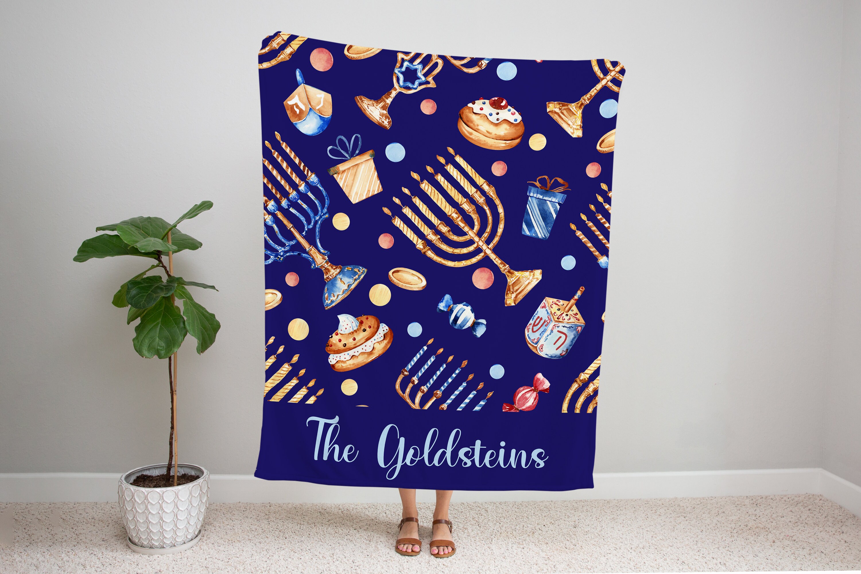 Hanukkah Bedding Etsy